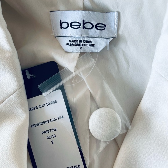 Bebe Crepe Suit Dress Size 2 - Picture 6 of 6